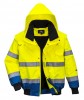 Hi Vis dvoubarevná bunda do pasu C465