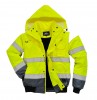 Hi Vis dvoubarevná bunda do pasu C465