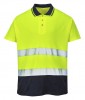 Two Tone Cotton Comfort Polo S174