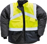 Hi-Vis dvoubarevná oboustranná bunda S769