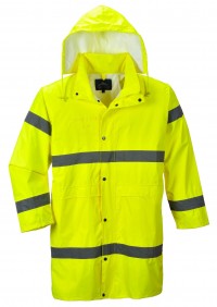 Hi-Vis plášt do dešte H442