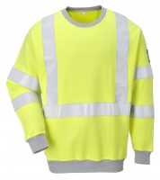 Mikina Flame Resistant Anti-Static Hi Vis FR72