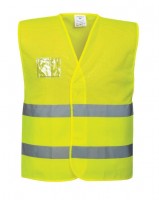 Sítovaná reflexní vesta HiVis C494