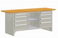 Stůl pracovní MODULAR, standardní provedení, 42-84207-01