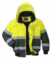 X Hi-Vis bomber C565