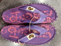 Žabky Gumbies - Purple Hibiscus
