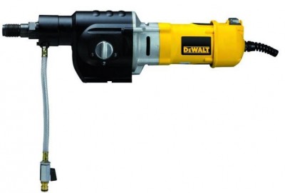 DEWALT Třírychlostní vrtací motor pro náročné mokré vrtání s diamantovými korunkami - 2500 W 