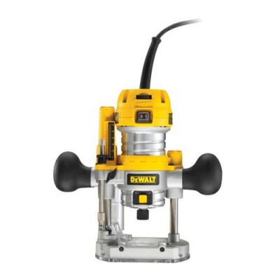 DEWALT Horní frézka 900 W, zdvih 55 mm, 6-8mm, 2, 7 kg 