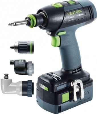 Festool T18 + 3 Li 4,2 Set 