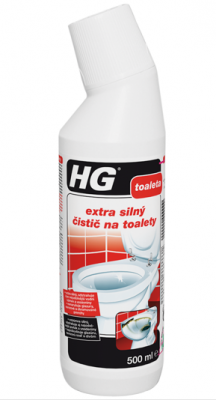 HG extra silný čistič na toalety 