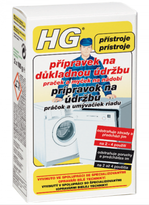 HG intenzivní čistič praček a myček 