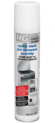 HG rychlý čistič pro nerezové povrchy 