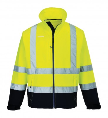 PORTWEST Hi-Vis Contrast Softshell S425 