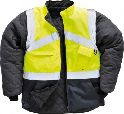 PORTWEST Hi-Vis dvoubarevná oboustranná bunda S769 