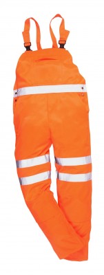 PORTWEST Hi-Vis GO/RT reflexní laclové kalhoty RT43 