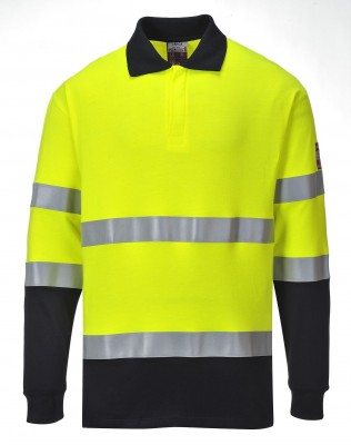 PORTWEST Polokošile Flame Resistant Anti-Static Two Tone FR74 