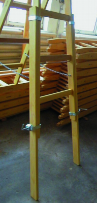 ZARGES Prodloužení pro dřevěný stojací žebřík (štafle) 