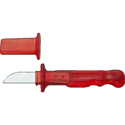BAHCO Nůž na kabely s plastovou ochrannou krytkou 