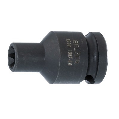 BAHCO Hlavice nástrčná, rázová, 3/8, vel.TORX-E6 