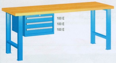 FAMEPLA Stůl pracovní na nářadí, 2000 mm, 44-80207-017 